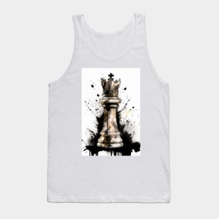 King Chess Piece Painting Tank Top